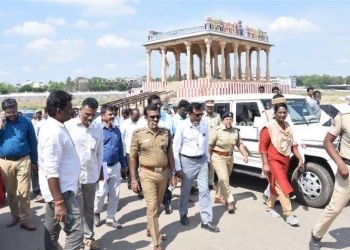 பாதுகாப்பு பணிகள் தொடர்பான நேரடி ஆய்வு