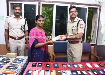 செல்போன் மீட்கப்பட்டு உரியவரிடம் ஒப்படைப்பு