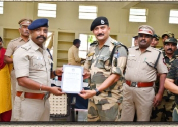 படை வீரர்களுக்கு S.P  சான்றிதழ்