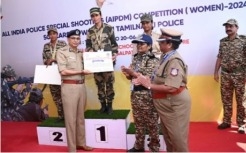 இந்திய அளவிலான மகளிர் காவல் துப்பாக்கி சுடுதல் போட்டி
