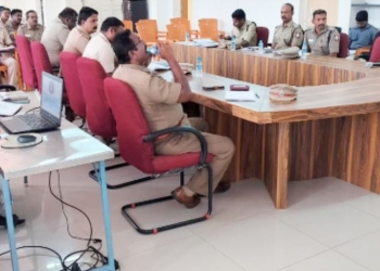 S.P தலைமையில் சிறப்பு ஆலோசனை கூட்டம்