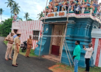 மத்திய மண்டல காவல்துறை தலைவர் நேரில் ஆய்வு