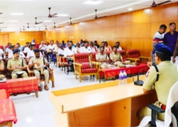 கலந்தாய்வு கூட்டம் S.P தலைமையில்