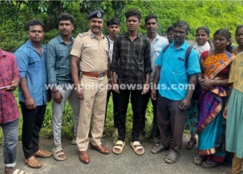 மலைவாழ் மக்களுடன் சுதந்திர தினத்தை கொண்டாடிய காவல் ஆணையர்