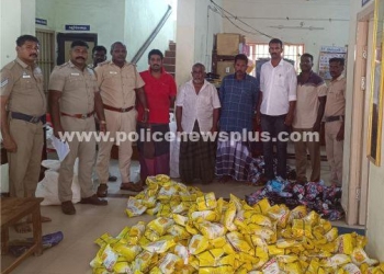 புகையிலை பொருட்கள் பறிமுதல் குற்றவாளிகள் கைது