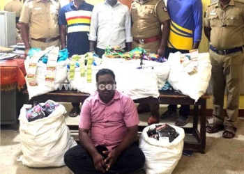 இராணிப்பேட்டையில் போதை வஸ்த்துக்கள் பறிமுதல்