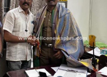 புதிதாக பொறுப்பேற்ற காவல் ஆய்வாளர்