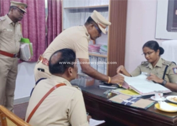 துணை காவல் கண்காணிப்பாளர் அலுவலகத்தில் எஸ்.பி ஆய்வு