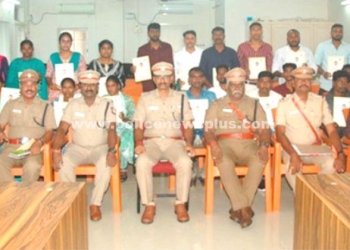 காவலர்களுக்கு தமிழக அரசு சார்பில் பணி நியமன ஆணை