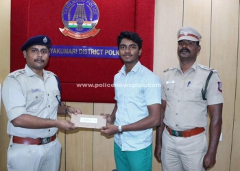 அதிக மதிப்பெண் பெற்ற மாணவர்களுக்கு எஸ்.பி பரிசுத்தொகை