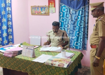 எஸ்.பி காவல் நிலையத்தில் திடீர் ஆய்வு