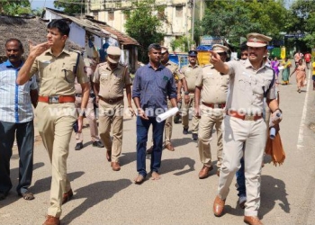 ஜல்லிக்கட்டு  பாதுகாப்பு ஏற்பாடுகள் குறித்து  எஸ்.பி ஆய்வு