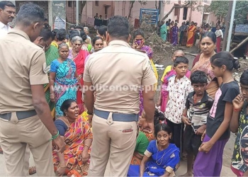 பொதுமக்கள் காலி குடத்துடன் சாலை மறியல்