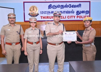 ஊர்காவல் படையினருக்கு பாராட்டு சான்றிதழ்