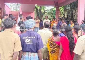 தூய்மை பணியாளர்கள் போராட்டம்