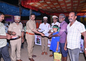 பாதயாத்திரை பக்தர்களுக்கு விழிப்புணர்வு