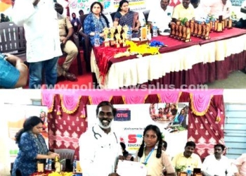 உயர்நிலைப் பள்ளியில் அறிவியல் கண்காட்சி நிகழ்ச்சி