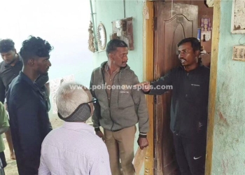 வீட்டின் பூட்டை உடைத்து திருட்டு காவல்துறை விசாரணை.