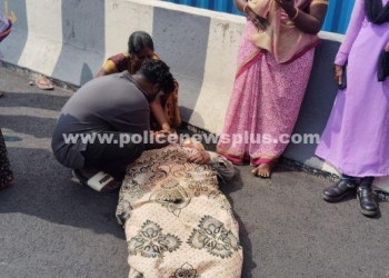 வாகனம் மோதி பணியாளர் உயிரிழப்பு