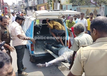 கூலி தொழிலாளி உயிரிழப்பு போலீசார் விசாரணை