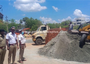 மணல் செங்கல் வியாபாரம் செய்த நபர்கள் மீது அதிரடி நடவடிக்கை