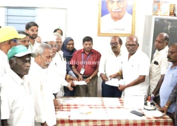 பொதுநல சங்கத்தின் சார்பாக நிதி உதவி