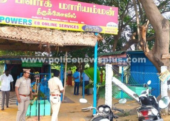 சாமி சிலைகள் உடைப்பு. காவல்துறையினர் விசாரணை