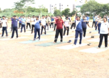 ஆயுதப்படை காவல் ஆளிநர்களுக்கு யோகா பயிற்சி