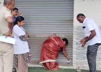 கும்மிடிப்பூண்டி அருகே தனியார் கிளினிக்கிற்கு சுகாதாரத்துறை அதிகாரிகள் சீல் வைப்பு.