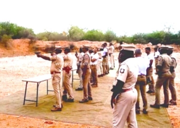 காவல்துறை அதிகாரிகளுக்கான வருடாந்திர துப்பாக்கி சுடுதல் பயிற்சி