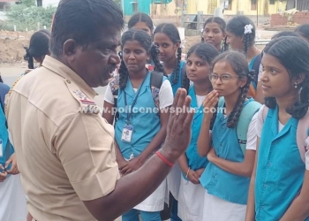 விழிப்புணர்வு ஏற்படுத்தும் வகையில் கூடல்புத்தூர் காவல் நிலையம் சிறப்பான நடவடிக்கை