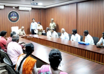 எஸ் பி தலைமையில் சிறப்பு குறை தீர்ப்பு கூட்டம்