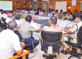 எஸ்.பி தலைமையில் கலந்தாய்வு கூட்டம் 