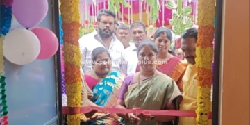 புதிய அங்கன்வாடி கட்டிடம் திறப்பு விழா