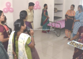 மகளிர் ஓய்வு அறையை திறந்து வைத்த எஸ்.பி