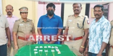 பரவாக்கோட்டை பகுதியில் தங்கநகைகள் திருட்டு. ஒருவர் கைது